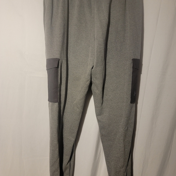 Under Armour 1373233-010 Terry Utility Jogger Sweatpants Men's Size Large - Picture 2 of 8